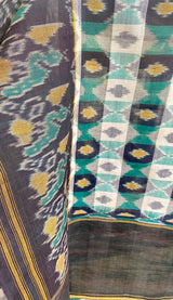 ANAHITA- SUMMER SPLENDOR, POCHAMPALLY COTTON SAREE WITH IKAT MOTIFS