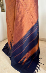 IYLA – KANJIVARAM WITH TEMPLE BORDERS, AANCHAL WITH THZAMPU