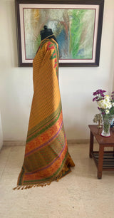 CHITRASHREE – VIBRANT CHECKS WITH TEMPLE AND PEACOCK WEAVE