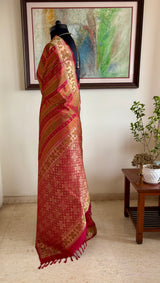 GULNAR — A BANARASI SILK WHERE FLORALS TAKE CENTRE STAGE