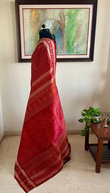 SWAPNALII – SAMBALPURI HANDLOOM WITH BANDHA AND BOMKAI AANCHAL