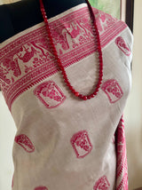 SWAGATA – A VINTAGE BALUCHARI WOVEN WITH KRISHNA’S TIMELESS STORIES