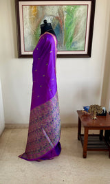 CHITRAYEE – REGAL COIMBATORE SILK WITH UNUSUAL COLOUR PLAY