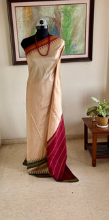 VIBUSHA — 2-IN-1 KANJIVARAM, TWO COLOUR STORIES