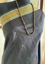 MEHERNAZ — TIMELESS BLACK BANARASI WITH WOVEN ELEGANCE