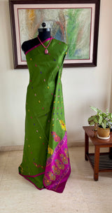 VARSHI — LIGHTWEIGHT KANJIVARAM WITH A PLAYFUL PAISLEY STORY