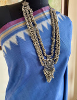 SUJEETA — AN UNDERSTATED BLUE POCHAMPALLY WITH ENDLESS STYLING POSSIBILITIES