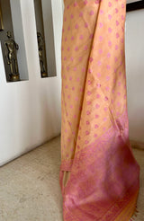NIBIRITA – PASTEL ASSAM SILK WITH SOFT FLORAL ELEGANCE