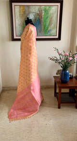 NIBIRITA – PASTEL ASSAM SILK WITH SOFT FLORAL ELEGANCE