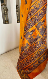 LABONNI - KRISHNA TALES WOVEN IN BALUCHARI ART