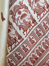 MITA- AN ODE TO ARTISTRY, OFF-WHITE BALUCHARI SAREE