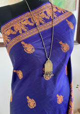 JHINUK- MYTHOLOGICAL BALUCHARI WITH SITA TALES AND VANVAS WEAVES