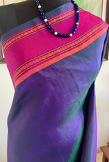 SRAVANI - SHOT KANJIVARAM SILK IN VIBRANT CONTRASTS