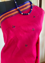 SOWJANYA - RICH FUCHSIA KANJIVARAM SILK CLASSIC