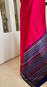 SOWJANYA - RICH FUCHSIA KANJIVARAM SILK CLASSIC