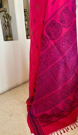 NILAANI - CORAL PINK KANJIVARAM WITH PEACOCK MOTIFS