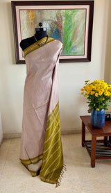 PRIYASHREE — CONTEMPORARY KATTAM KANJIVARAM IN AN UNUSUAL PALETTE