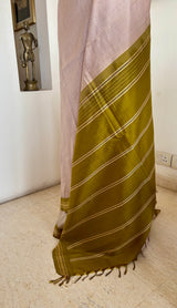 PRIYASHREE — CONTEMPORARY KATTAM KANJIVARAM IN AN UNUSUAL PALETTE