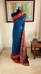 SWAYANSHREE – RARE KHANDUA WITH BANDHA AND TEMPLE MOTIFS