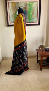 DEVANIKA – POCHAMPALLY SILK WITH STRIKING TREE MOTIFS