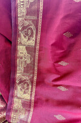 KOMALII – KATAN BANARASI WITH STORYTELLING ZARI WEAVES