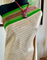 BRINDHA – TWO IN ONE KORVAI VELDHARI KANJIVARAM SILK