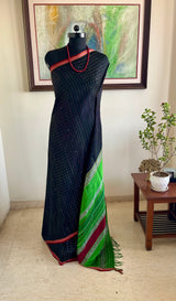 BIHITA – BLACK CHECKS WITH VIBRANT CONTRASTS