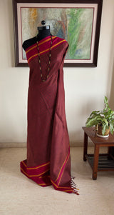 ILAMATHI – A CONTEMPORARY KANJIVARAM SILK WITH COLOURFUL CHECKS AND CONTRASTS