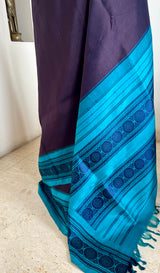 NIRJHARI – KANJIVARAM SILK WITH STRIKING CONTRAST BORDERS