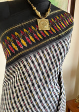 NIYARA – POCHAMPALLY SILK IN CLASSIC BLACK & WHITE