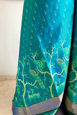 CHARUSHREE – SHOT PATOLA SILK WITH HERITAGE MOTIFS