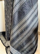 SUBHITA – BLACK SAMBALPURI IKAT WITH FLORAL BANDHA MAGIC