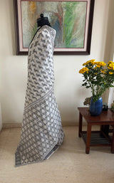 SOHAGIKA – A PURE COTTON CUTWORK JAMDANI WITH EXQUISITE FLORAL WEAVING