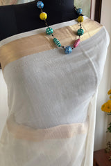 ZUNAIRA – AN ELEGANT CHANDERI SILK WITH A STRIKING GHICHA AANCHAL