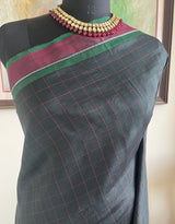 MUNISHA – BLACK KANJIVARAM FOR CONTEMPORARY STYLING