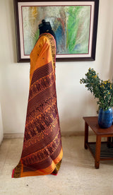 MAHESHWARI – KANJIVARAM WITH RARE FIGURATIVE MOTIFS