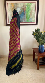 HRIDITA – STRIPED THAZHAMPU KANJIVARAM IN RICH JEWEL TONES
