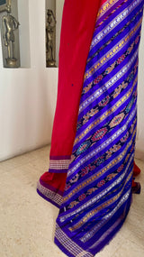 RITISHA – VINTAGE SAMBALPURI WITH VIBRANT BANDHA AANCHAL