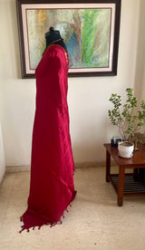 KUSHALA — KATTAM, CHEVRONS AND QUIET KANJIVARAM SILK ELEGANCE