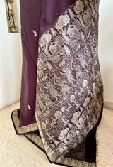 PAVANYA – UNIQUE KANJIVARAM SAREE WITH VILLAGE SCENE AANCHAL