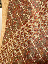 REYONA- ELEGANT BEIGE SILK SAREE WITH UNIQUE MOTIFS