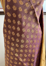 VINOTHINI - LIGHTWEIGHT MAUVE KANJIVARAM WITH RICH ZARI DETAILING