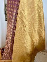 VINOTHINI - LIGHTWEIGHT MAUVE KANJIVARAM WITH RICH ZARI DETAILING