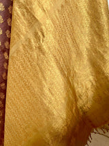 VINOTHINI - LIGHTWEIGHT MAUVE KANJIVARAM WITH RICH ZARI DETAILING