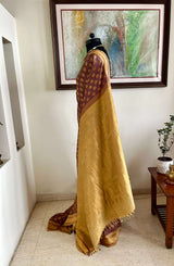 VINOTHINI - LIGHTWEIGHT MAUVE KANJIVARAM WITH RICH ZARI DETAILING