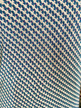 ISHNA- GRACEFUL CREPE SAREE, FLORAL ELEGANCE IN BLUE AND PINK