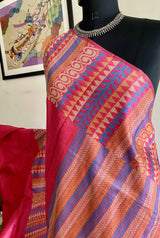 AKSHARA- ENCHANTING SEMI SILK SAREE, A GIFT OF GRACEFUL HUES AND MESMERIZING PATTERNS