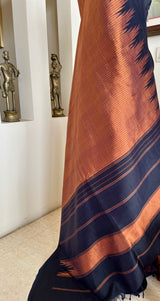 IYLA – KANJIVARAM WITH TEMPLE BORDERS, AANCHAL WITH THZAMPU