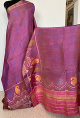 GARGIKA- PURE ZARI SPLENDOR, ONION PINK RAJKOT PATOLA SAREE