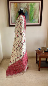 KOPILI - EXQUISITE ASSAM SILK SAREE WITH GOS BUTA